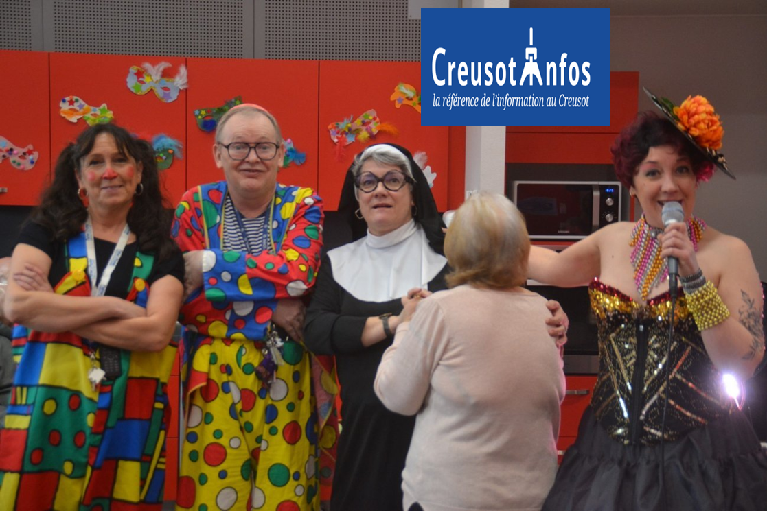 A l’E.H.P.A.D aussi on a fêté Carnaval