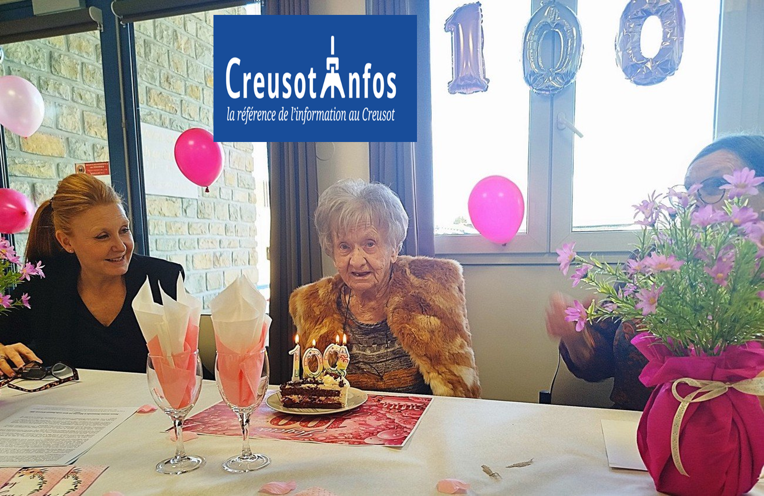 Madame Lequin a fêté ses 100 ans